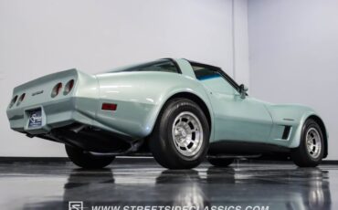Chevrolet-Corvette-1982-Silver-Green-Silver-Green-35