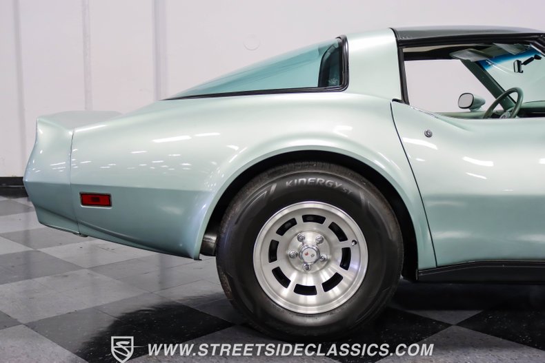Chevrolet-Corvette-1982-Silver-Green-Silver-Green-37