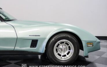 Chevrolet-Corvette-1982-Silver-Green-Silver-Green-38
