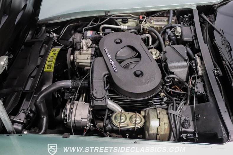 Chevrolet-Corvette-1982-Silver-Green-Silver-Green-47