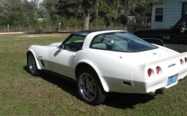 Chevrolet-Corvette-1982-White-2