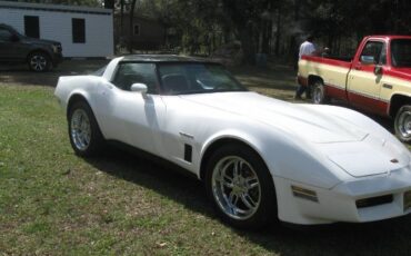 Chevrolet-Corvette-1982-White
