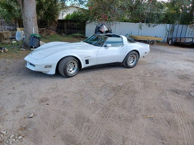 Chevrolet-Corvette-1982-White