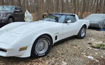 Chevrolet-Corvette-1982-White-Red-3