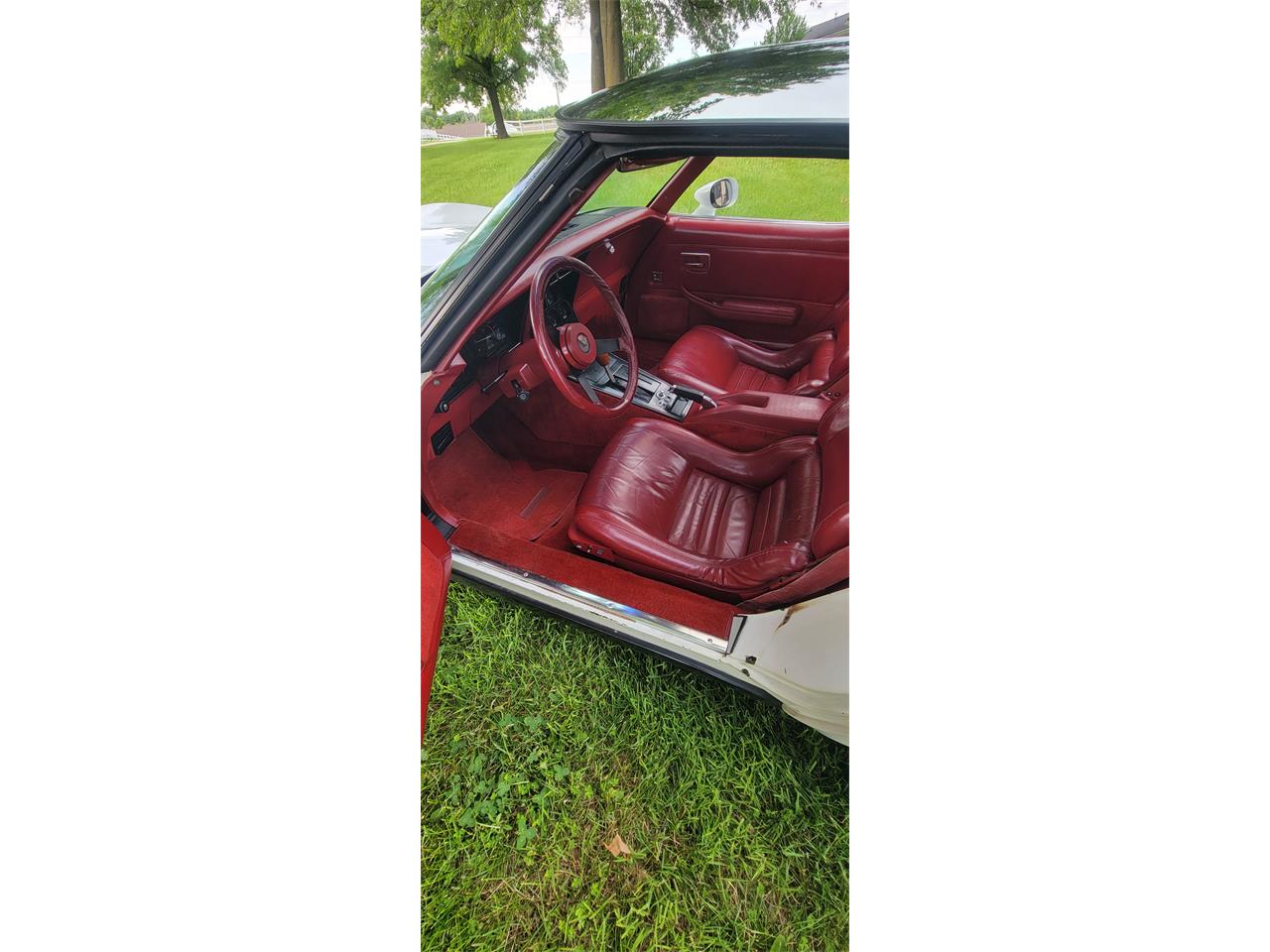 Chevrolet-Corvette-1982-white-red-18