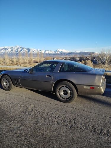 Chevrolet-Corvette-1984-Beige-Beige-1