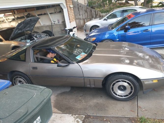 Chevrolet-Corvette-1984-Beige-Beige-2