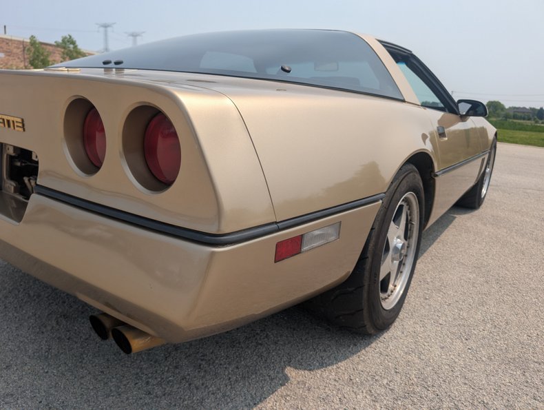 Chevrolet-Corvette-1984-Gold-Black-and-Tan-2