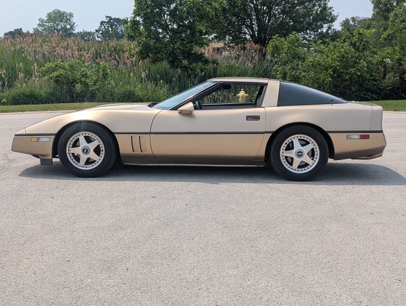 Chevrolet-Corvette-1984-Gold-Black-and-Tan-25