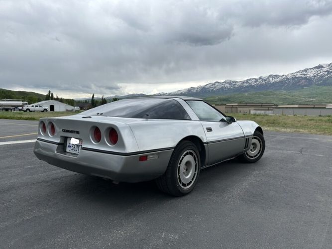 Chevrolet-Corvette-1984-Gray-Gray-2