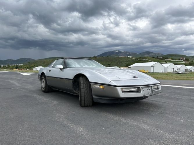 Chevrolet-Corvette-1984-Gray-Gray-3