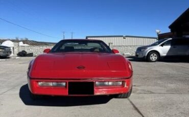 Chevrolet-Corvette-1985-Red-Tan-5