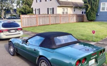 Chevrolet-Corvette-1986-Green-3
