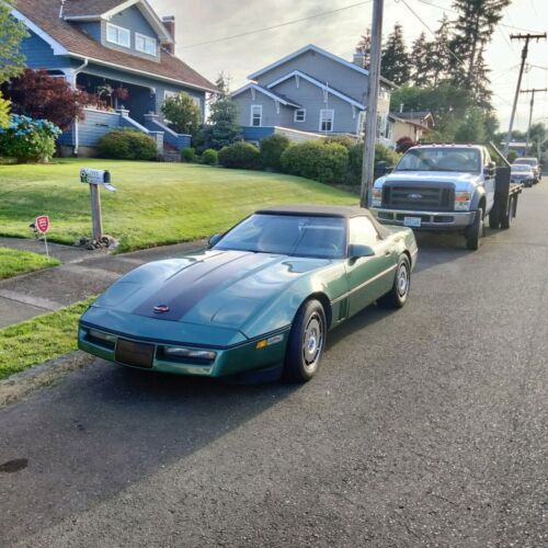 Chevrolet-Corvette-1986-Green-4