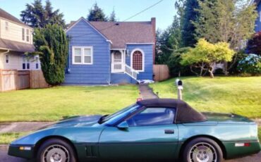 Chevrolet-Corvette-1986-Green-5