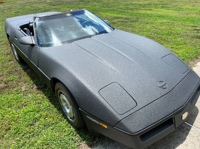 Chevrolet-Corvette-1987-Black