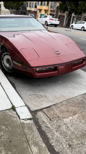 Chevrolet-Corvette-1987-Red-11