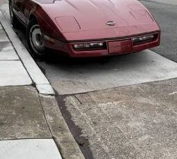 Chevrolet-Corvette-1987-Red