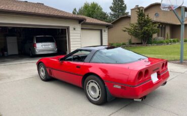 Chevrolet-Corvette-1987-Red-Black-Leather-4
