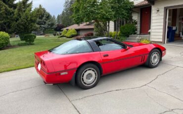 Chevrolet-Corvette-1987-Red-Black-Leather-6