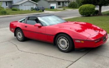 Chevrolet-Corvette-1987-Red-Black-Leather-7