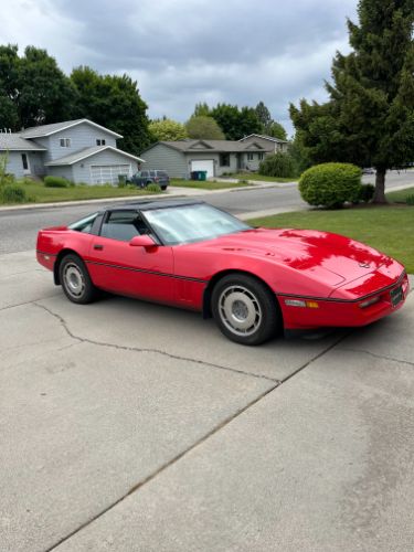 Chevrolet-Corvette-1987-Red-Black-Leather-7