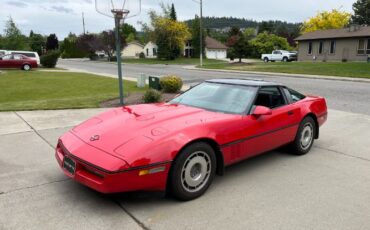 Chevrolet-Corvette-1987-Red-Black-Leather-9