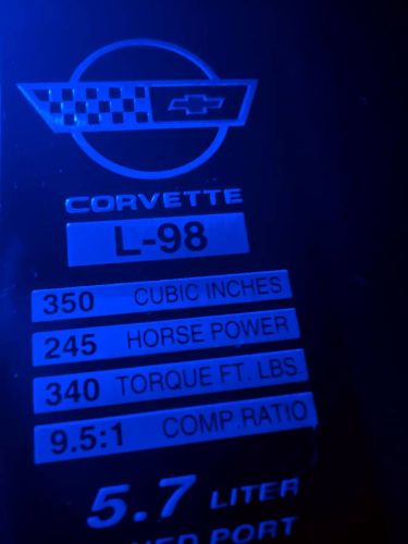 Chevrolet-Corvette-1988-Blue-1