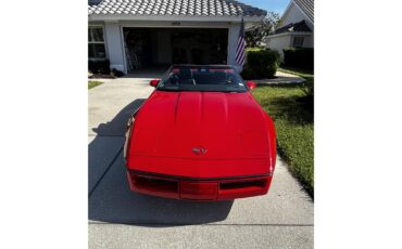 Chevrolet-Corvette-1988-Bright-Red-Black-1