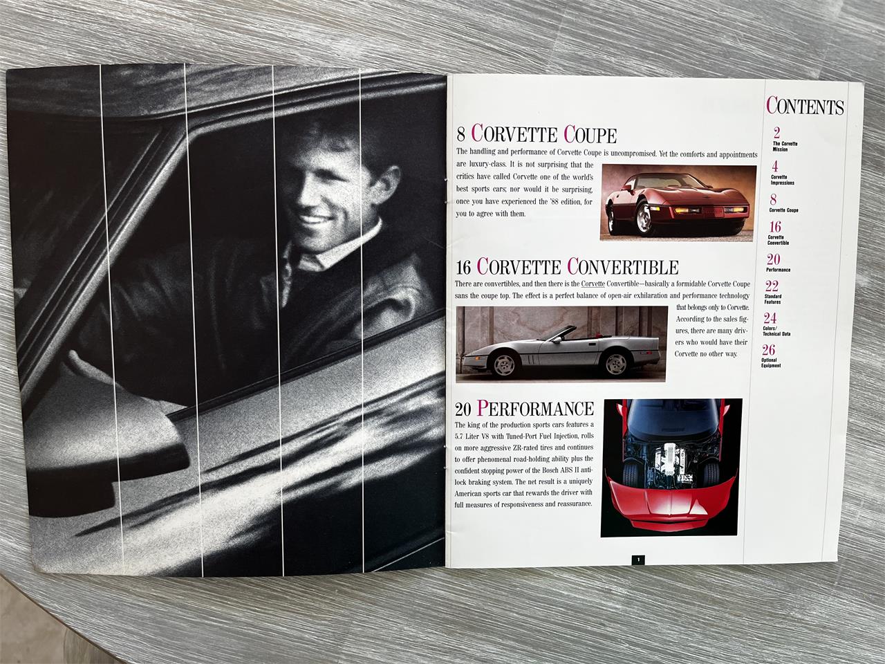 Chevrolet-Corvette-1988-Bright-Red-Black-4
