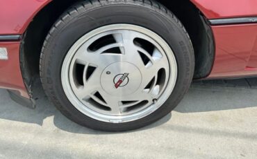 Chevrolet-Corvette-1988-Dark-Red-Metallic-Gray-Leather-16