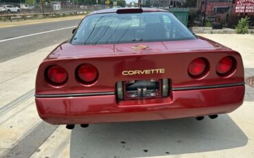 Chevrolet-Corvette-1988-Dark-Red-Metallic-Gray-Leather-26