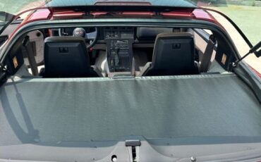 Chevrolet-Corvette-1988-Dark-Red-Metallic-Gray-Leather-35