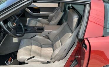 Chevrolet-Corvette-1988-Dark-Red-Metallic-Gray-Leather-43
