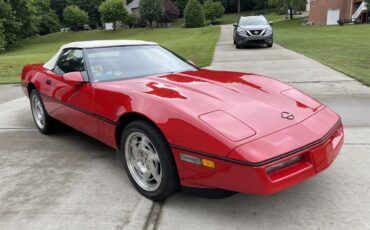 Chevrolet-Corvette-1988-Red-Gray-24