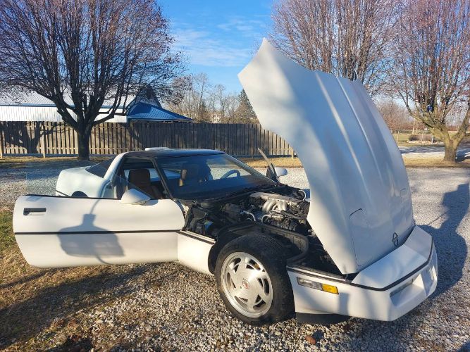 Chevrolet-Corvette-1988-White-1