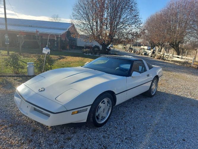 Chevrolet-Corvette-1988-White
