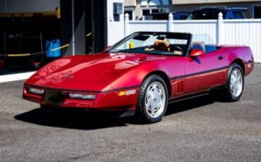 Chevrolet-Corvette-1989-Dark-Red-Metallic-Saddle