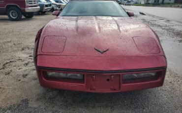Chevrolet-Corvette-1989-red-1