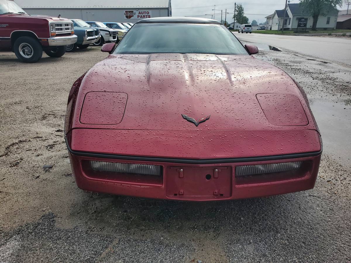 Chevrolet-Corvette-1989-red-1