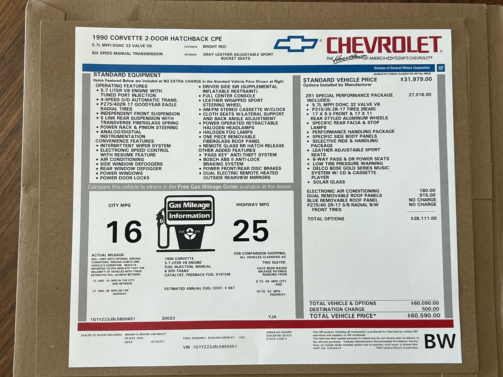 Chevrolet-Corvette-1990-Hatchback-36