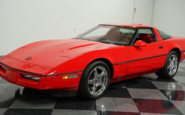 Chevrolet-Corvette-1990-Torch-Red-Bright-Red-1