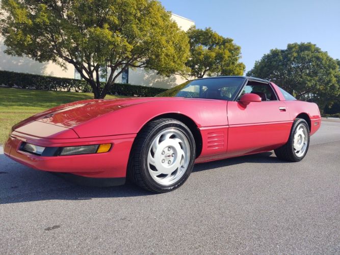 Chevrolet-Corvette-1991-Red-Red-13