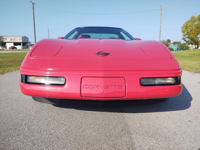 Chevrolet-Corvette-1991-Red-Red-15