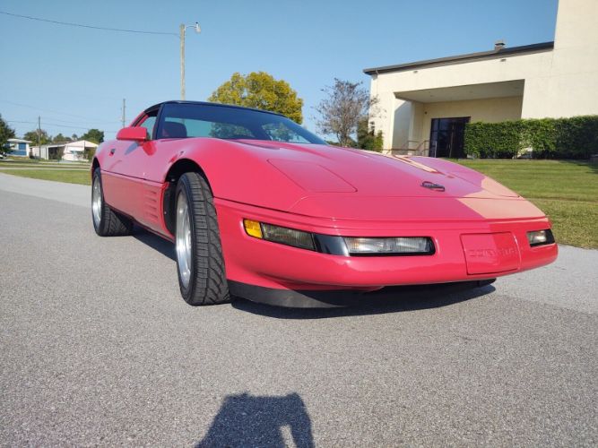 Chevrolet-Corvette-1991-Red-Red-18