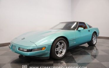 Chevrolet-Corvette-1991-Turquoise-Metallic-Cognac-14