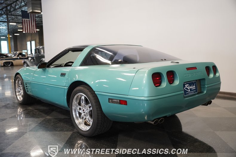 Chevrolet-Corvette-1991-Turquoise-Metallic-Cognac-15