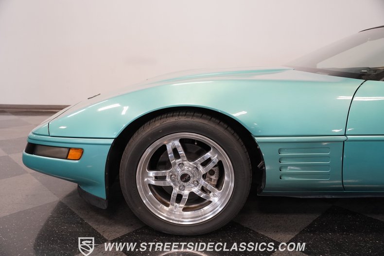 Chevrolet-Corvette-1991-Turquoise-Metallic-Cognac-17