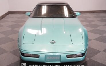 Chevrolet-Corvette-1991-Turquoise-Metallic-Cognac-18