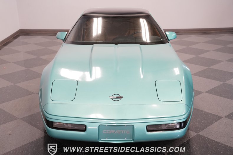 Chevrolet-Corvette-1991-Turquoise-Metallic-Cognac-18